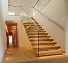 Cantilever Staircase for London penthouse apartment